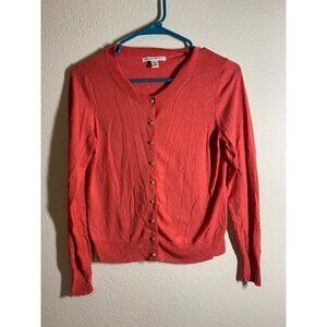 Banana Republic Silk Cardigan Women’s Size Medium Petite Pink